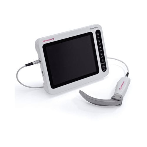 Videolaringoscopio pediatrico - ClearVue™ VLXL - Infinium - ad alta definizione / con video monitor integrato / monouso