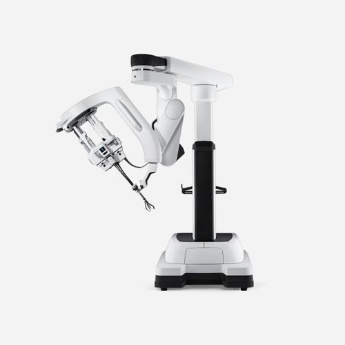 Robot chirurgico porta-telecamera - Da Vinci SP - Intuitive Surgical - portastrumenti / per chirurgia toracica / per chirurgia colorettale