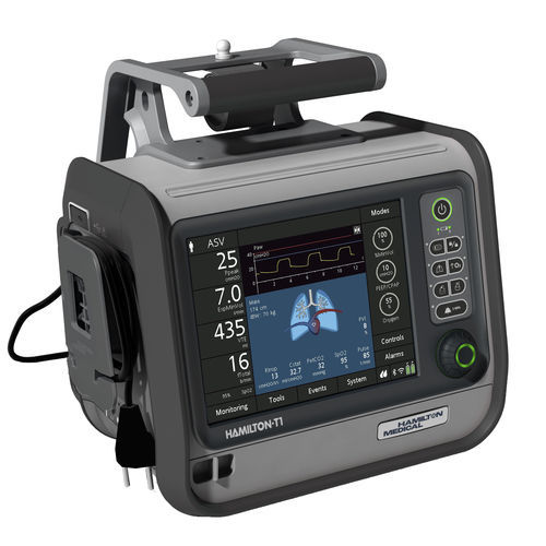 Ventilatore di emergenza - HAMILTON-T1 Military - Hamilton Medical - per terapia intensiva / elettronico / meccanico