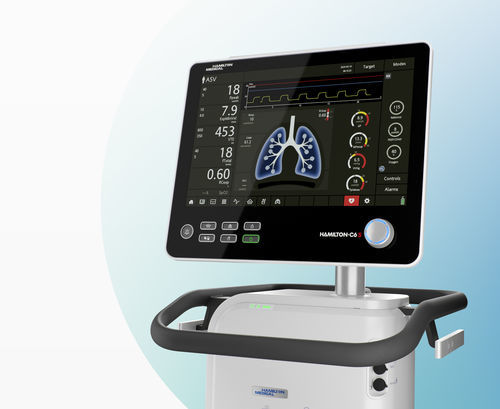 Ventilatore per terapia intensiva - The new HAMILTON-C6 - Hamilton Medical - clinico / meccanico / elettropneumatico