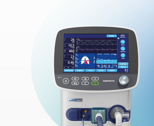 Ventilatore per terapia intensiva - HAMILTON-C3 - Hamilton Medical - clinico / neonatale / elettronico