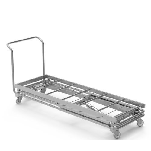 Carrello mortuario di trasferimento - PS-SSMLT02 - PROJESAN - manuale / idraulico / in acciaio inossidabile