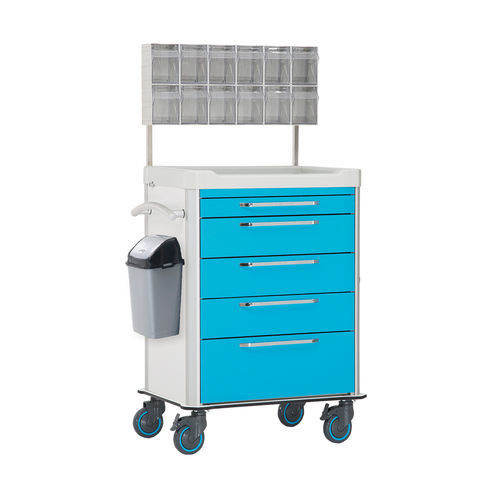 Carrello medico - PS-ET03 - PROJESAN - per trattamenti / con cassetti / par paziente umano
