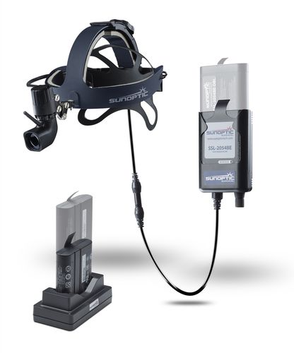 Lampada frontale chirurgica - SSL-9500 - Sunoptics Surgical - LED / con batteria ricaricabile / con fonte di luce portatile