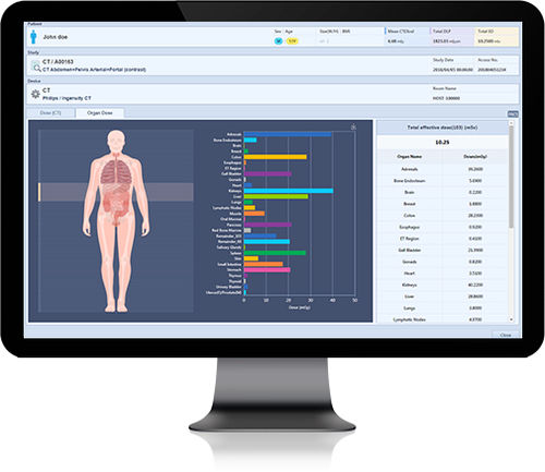 Sistema di gestione di dati - DoseM - Infinitt Healthcare - dell'informazione / per diagnostica per immagini / per ospedale