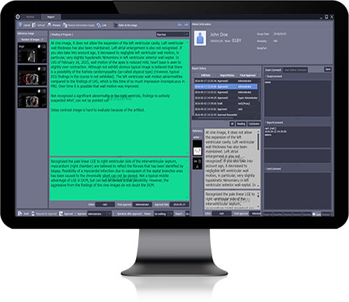 Software di gestione dei referti dei pazienti - Infinitt Healthcare - per reportistica / medico