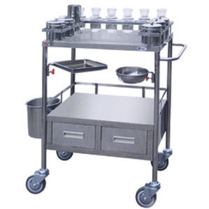 Carrello medico - MS-33 - Medical Master Co., Ltd - per medicazione / in acciaio inossidabile / con piano di appoggio