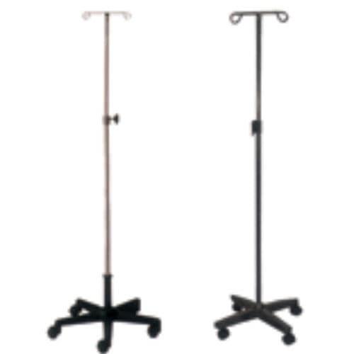 Asta portaflebo con rotelle - MS-23 - Medical Master Co., Ltd - 2 ganci / in acciaio inossidabile