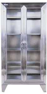 Vetrina per strumenti chirurgici - MS-44 - Medical Master Co., Ltd - per ospedale / in acciaio inossidabile / 2 porte