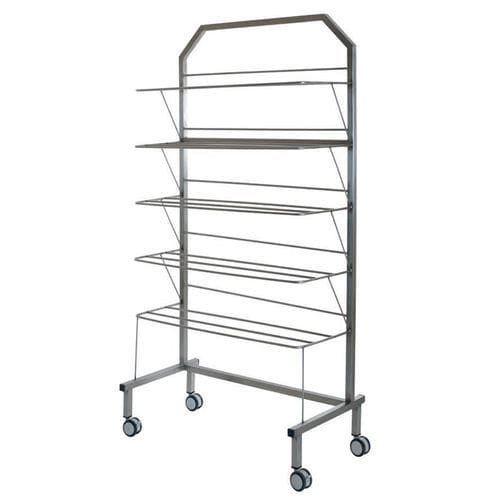 Carrello portascarpe - MD 4470 - MESPA - di stoccaggio / in acciaio inossidabile