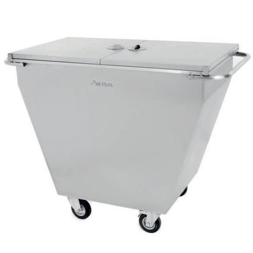 Carrello medico - MD 4190 - MESPA - di trasporto / portarifiuti / in acciaio inossidabile