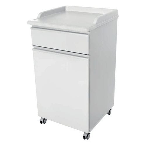 Comodino con rotelle - MS 2154 - MESPA - con cassetti