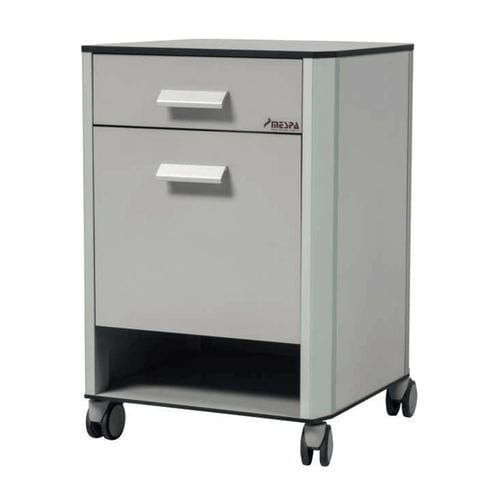 Comodino con rotelle - STARK BSC1 - MESPA - con cassetti