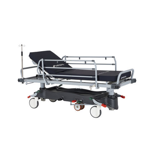 Barella con carrello da trasporto - Velo Advance - MESPA - di emergenza / idraulica / con schienale regolabile