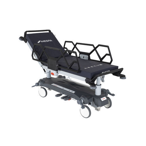 Barella con carrello di emergenza - COMFORT PLUS - MESPA - idraulica / ad altezza regolabile / Trendelenburg