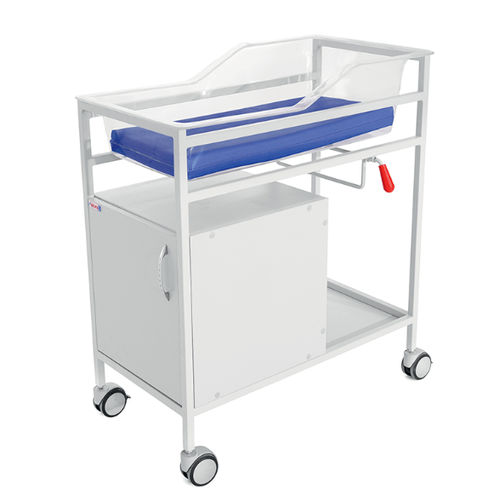 Culla pediatrica per neonato - MS 1130 - MESPA - anti-Trendelenburg / con rotelle / trasparente