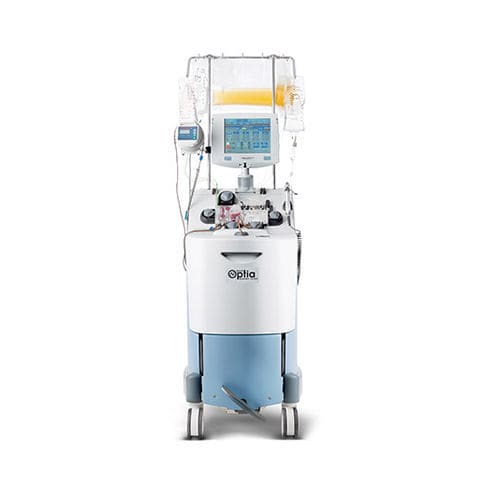Apparecchio di aferesi terapeutica - Spectra Optia® - Terumo BCT - su carrello