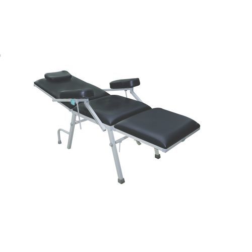 Lettino da visita generale - MF6628 - Apothecaries Sundries - manuale / a 3 sezioni / nero