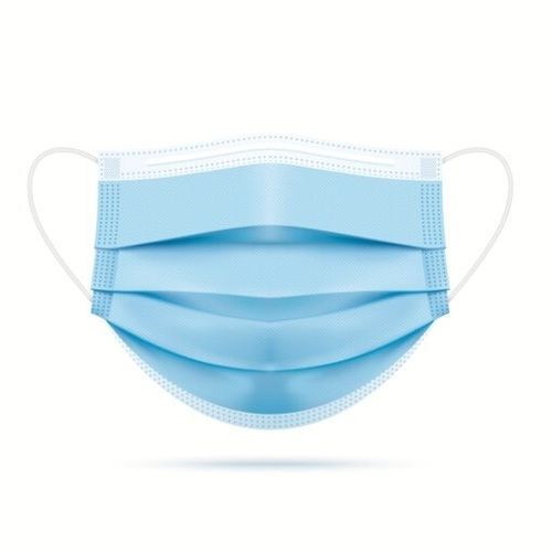Mascherina di protezione in polipropilene - Apothecaries Sundries - blu / monouso