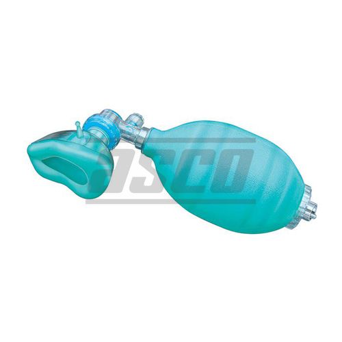 Rianimatore manuale in silicone - AP 2000 - Apothecaries Sundries - con valvola