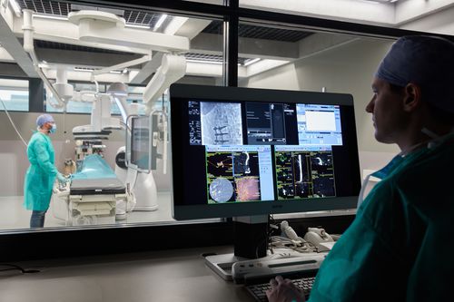 Camera bianca per il settore medico - WorkSpot - Barco - integrato