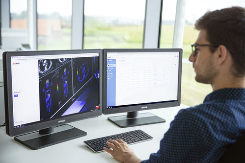 Software per ospedale - QAWeb Enterprise - Barco - per monitor medicali / diagnostico / di monitoraggio