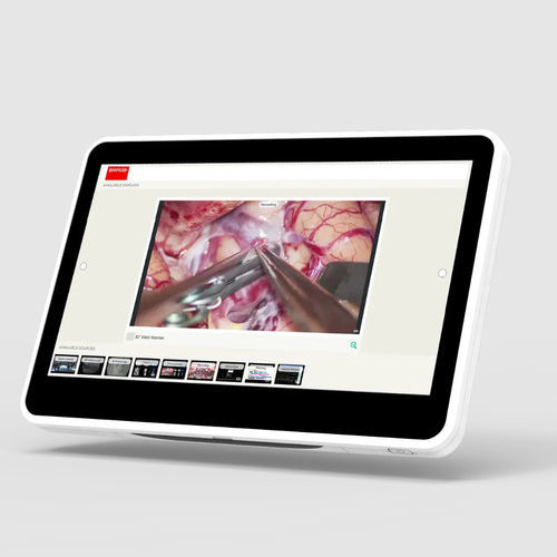 Terminale multimediale per postazione paziente touch screen - MUIP‑2213 - Barco - senza ventole