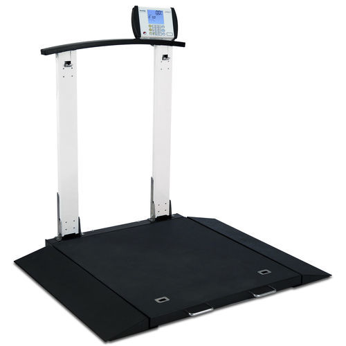 Piattaforma di pesatura elettronica - 6560  - DETECTO - per sedie a rotelle / par paziente umano / a colonna