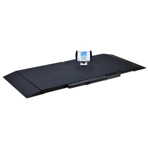 Piattaforma di pesatura elettronica - 8500 - DETECTO - per sedie a rotelle / per dialisi / per barelle con carello