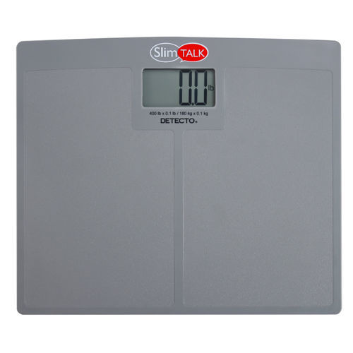 Bilancia pesapersone elettronica - SlimTALK - DETECTO - ad uso domestico / par paziente umano / con piattaforma