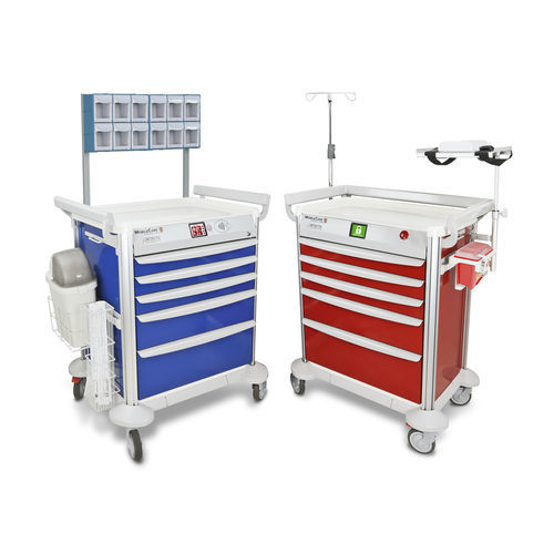 Carrello medico - MobileCare - DETECTO - per uso generale / di distribuzione / per trattamenti