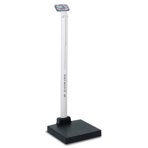 Bilancia pesapersone elettronica - APEX - DETECTO - par paziente umano / con piattaforma / a colonna