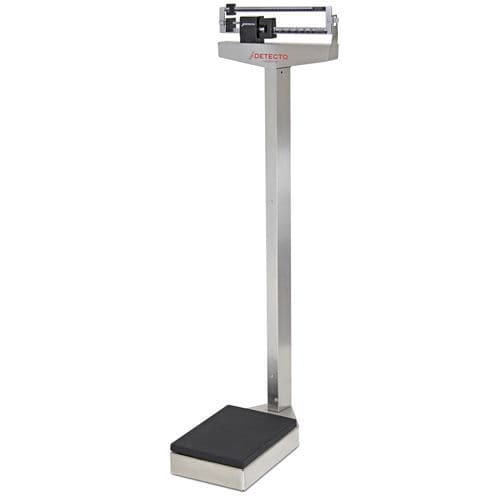 Bilancia pesapersone meccanica - 439S - DETECTO - par paziente umano / con piattaforma / a colonna