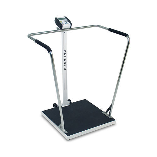 Bilancia pesapersone elettronica - 6856 series - DETECTO - bariatrica / con piattaforma / a colonna