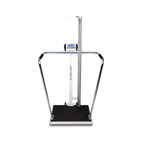 Bilancia pesapersone elettronica - 6857 series - DETECTO - bariatrica / con piattaforma / a colonna