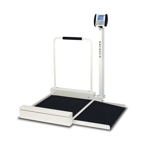 Piattaforma di pesatura elettronica - 6495  - DETECTO - per sedie a rotelle / par paziente umano / con display LCD