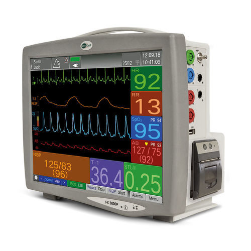 Monitor multiparametrico compatto - FX 3000P - EMTEL Śliwa sp.k. - portatile / ECG / RESP