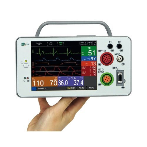 Monitor multiparametrico compatto - FX 3000T - EMTEL Śliwa sp.k. - portatile / modulare / ECG