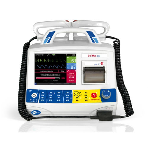 Defibrillatore esterno semiautomatico - DefiMax Plus - EMTEL Śliwa sp.k. - con monitor multiparametrico / bifasico