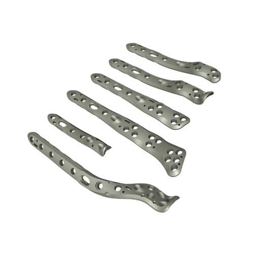 Placca per artrodesi per articolazione talocalcaneare - 3.72 series - ChM - per caviglia / anterolaterale / bloccata