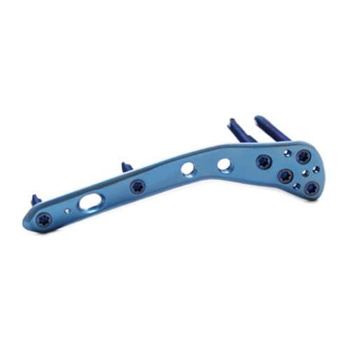 Placca di compressione per tibia - 3.40 series - ChM - per cotile femorale / prossimale / bloccata