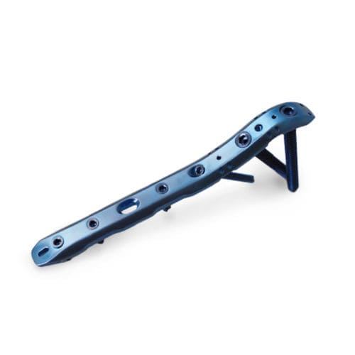Placca di compressione per femore - 3.70 series - ChM - prossimale / bloccata / in titanio