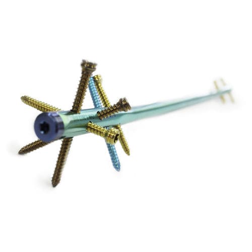 Chiodo intramidollare per tibia - CHARFIX2 - ChM - fissazione prossimale / destro / sinistro