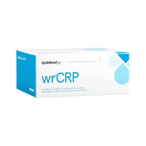 Test rapido per malattie infettive - QuikRead go wrCRP - Aidian Oy - di CRP / di sangue totale / al plasma