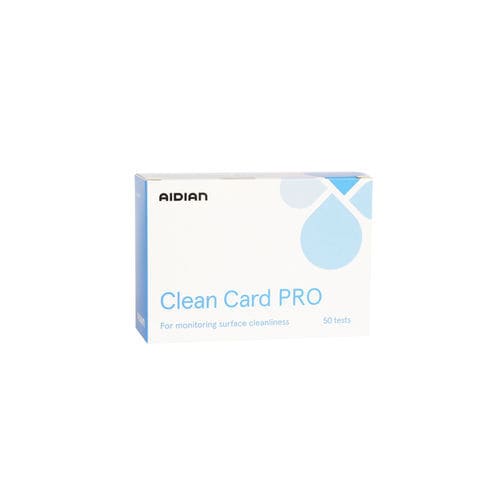 Kit di test igienico - Clean Card PRO  - Aidian Oy - di contaminazione / clinico / di superficie