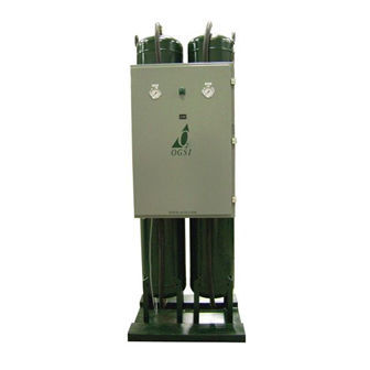 Generatore di ossigeno medico - OG-2000 - Oxygen Generating Systems International - fisso / PSA / 2 serbatoi