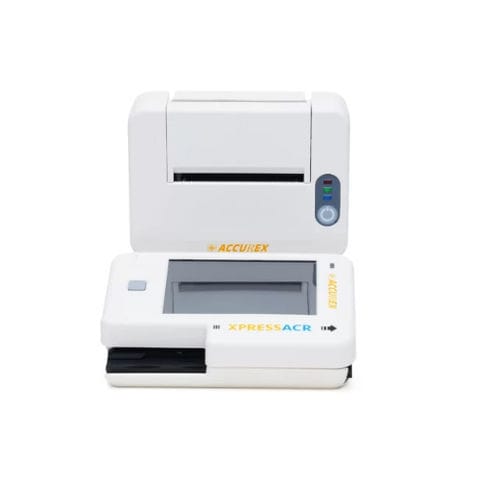 Analizzatore di urina automatico - Xpress ACR  - Accurex Biomedical Pvt. Ltd.  - da banco / con touch screen