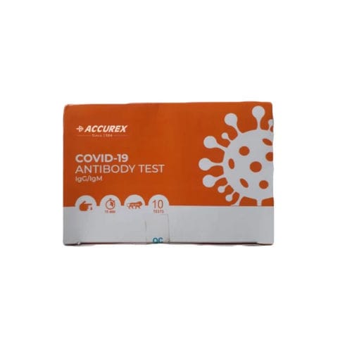 Test rapido per diagnosi COVID-19 - Accurex Biomedical Pvt. Ltd.  - d'IgG / di IgM / virale