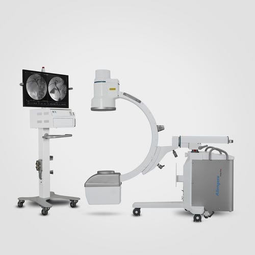 Amplificatore di brillanza mobile - IMAGE PLUS LDHD - Allengers Medical Systems - con tubo intensificatore di immagine / con colonna video