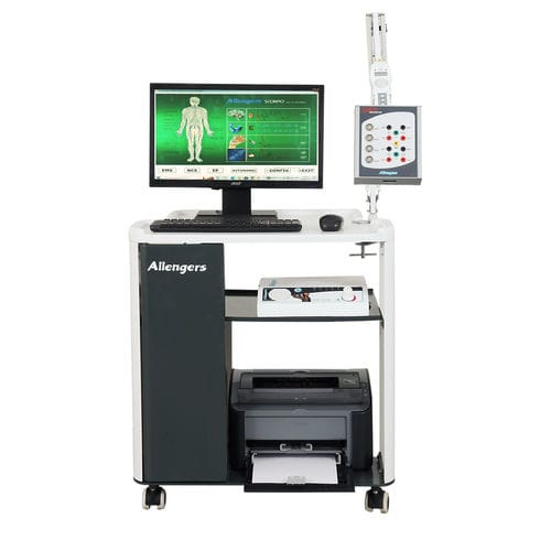 Elettromiografo 2 canali - SCORPIO - Allengers Medical Systems - 4 canali / da ricerca / con carrello